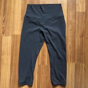Grey size 6 Lululemon Align Crop